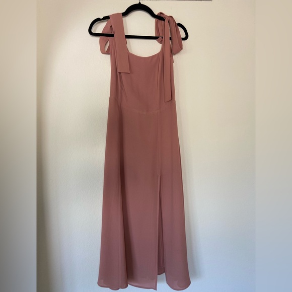 Reformation Dresses Reformation Twilight Dress In Blush Poshmark